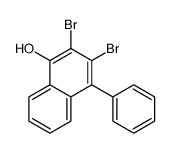 2,3-dibromo-4-phenylnaphthalen-1-ol Structure