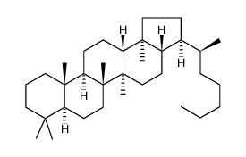 17beta(h),21alpha(h)-(22s)-tetrakishomohopane structure