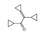 1,2-dicyclopropyl-2-cyclopropylideneethanone Structure