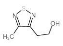 2-(4-methyl-1,2,5-thiadiazol-3-yl)ethanol结构式