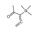 3-(trimethylsilyl)penta-3,4-dien-2-one结构式