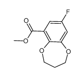 methyl 8-fluoro-3,4-dihydro-2H-benzo[b][1,4]dioxepine-6-carboxylate Structure