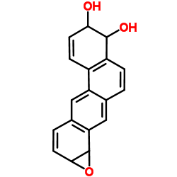 1a,7,8,11b-Tetrahydrotetrapheno[8,9-b]oxirene-7,8-diol Structure