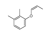 1,2-dimethyl-3-prop-1-enoxybenzene结构式