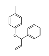 1-methyl-4-(1-phenylprop-2-enoxy)benzene Structure