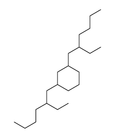 1,3-二(2-乙基己基)环己烷结构式