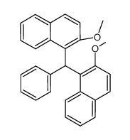 bis-(2-methoxy-[1]naphthyl)-phenyl-methane结构式