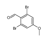 2,6-dibromo-4-methoxybenzaldehyde结构式