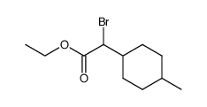bromo-(4-methyl-cyclohexyl)-acetic acid ethyl ester结构式