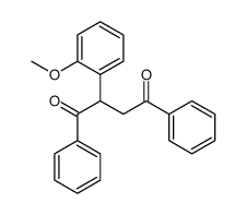 2-(2-methoxyphenyl)-1,4-diphenylbutane-1,4-dione结构式