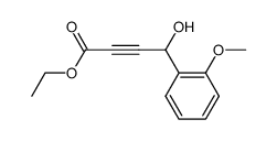 ethyl 4-hydroxy-4-(2-methoxyphenyl)but-2-ynoate Structure