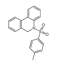 5-[(4-methylphenyl)sulfonyl]-5,6-DHPA结构式