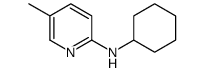 N-cyclohexyl-5-methylpyridin-2-amine Structure