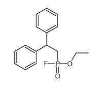 [2-[ethoxy(fluoro)phosphoryl]-1-phenylethyl]benzene Structure
