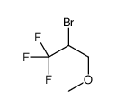 2-BROMO-3-METHOXY-1,1,1-TRIFLUOROPROPAN结构式
