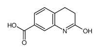 2-氧代-1,2,3,4-四氢喹啉-7-羧酸结构式
