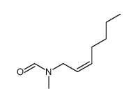 N-((Z)-Hept-2-enyl)-N-methyl-formamide结构式