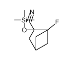 4-fluoro-3-trimethylsilyloxybicyclo[2.1.1]hexane-3-carbonitrile Structure