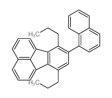 8-naphthalen-1-yl-7,10-dipropyl-fluoranthene结构式