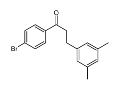 4'-BROMO-3-(3,5-DIMETHYLPHENYL)PROPIOPHENONE Structure