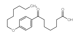 7-(4-HEPTYLOXYPHENYL)-7-OXOHEPTANOIC ACID结构式