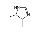 4,5-dimethyl-4,5-dihydro-1H-imidazole结构式