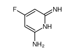 4-fluoropyridine-2,6-diamine Structure