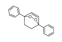 1,4-diphenyl-2,3-dioxabicyclo[2.2.2]oct-5-ene结构式