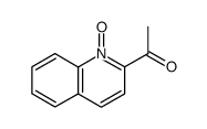 2-acetylquinoline 1-oxide Structure