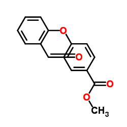 Methyl 4-(2-formylphenoxy)benzoate结构式