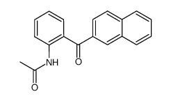 N-(2-(2-naphthoyl)phenyl)acetamide结构式