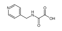 N-pyridin-4-ylmethyl-oxalamic acid结构式