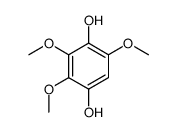 2,3,5-trimethoxybenzene-1,4-diol Structure