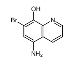 5-amino-7-bromo-quinolin-8-ol Structure