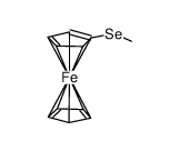 ferrocenyl methyl selenide结构式