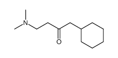 1-cyclohexyl-4-dimethylamino-butan-2-one Structure