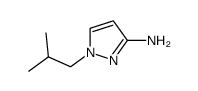 1-isobutyl-1H-pyrazol-3-amine Structure