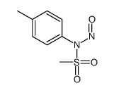 N-(4-methylphenyl)-N-nitrosomethanesulfonamide Structure