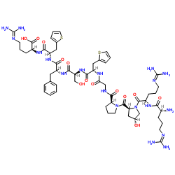 (D-Arg0,Hyp3,β-(2-thienyl)-Ala5.8,D-Phe7)-Bradykinin picture