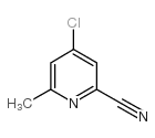 4-氯-6-甲基吡啶腈结构式