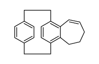 1,2-(4,5-[2.2]paracyclophano)-cyclohepta-1,3-diene结构式