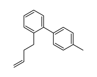 2-(but-3-enyl)-4'-methylbiphenyl结构式