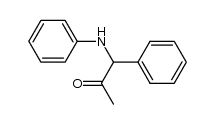 1-phenyl-1-(phenylamino)propan-2-one结构式