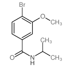 4-BROMO-N-ISOPROPYL-3-METHOXYBENZAMIDE Structure