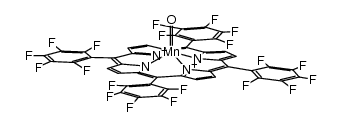 [(tpfpp)Mn(IV)O] Structure