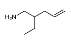 2-ethyl-4-penten-1-ylamine Structure