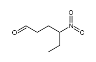 4-nitrohexanal Structure