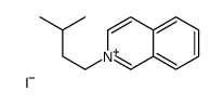 2-(3-methylbutyl)isoquinolin-2-ium,iodide结构式