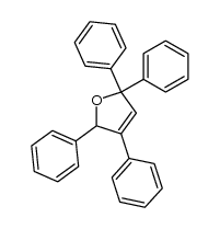 2,3,5,5-tetraphenyl-2,5-dihydrorfuran结构式