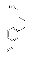 4-(3-ethenylphenyl)butan-1-ol结构式